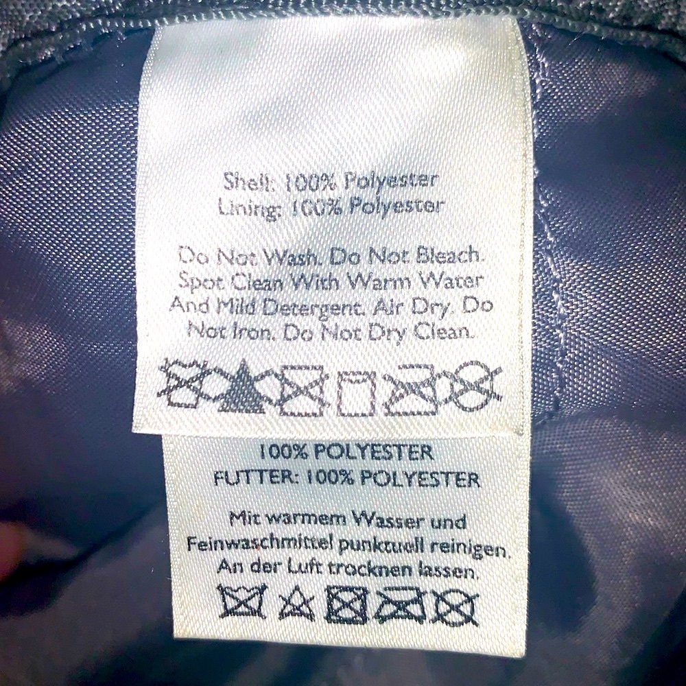 🎁Like New UNISEX Eddie Bauer Blue Stowaway 20lb Backpack - Picture 5 of 12